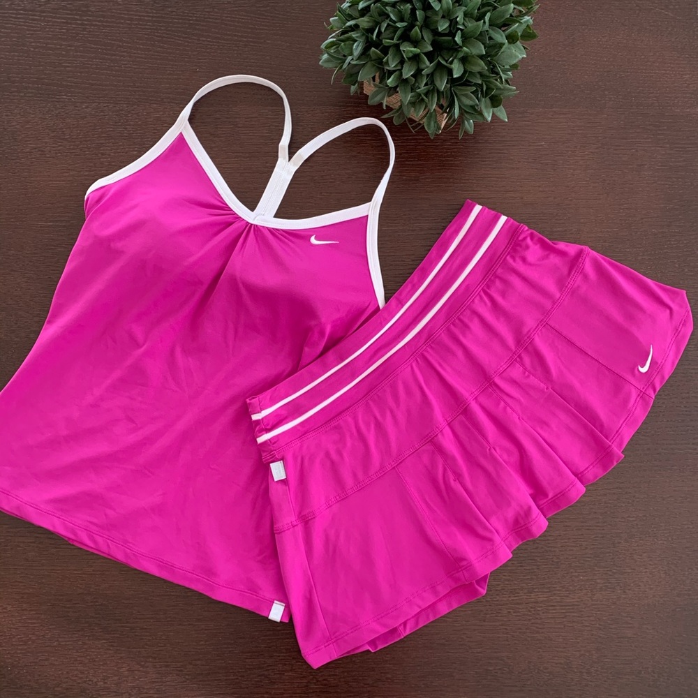 Nike Purple Tennis Set